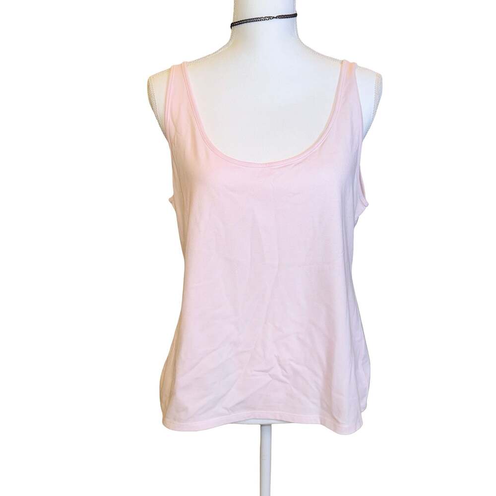 Vince Camuto Women's Light Pink Sleeveless Tank Top Size XL